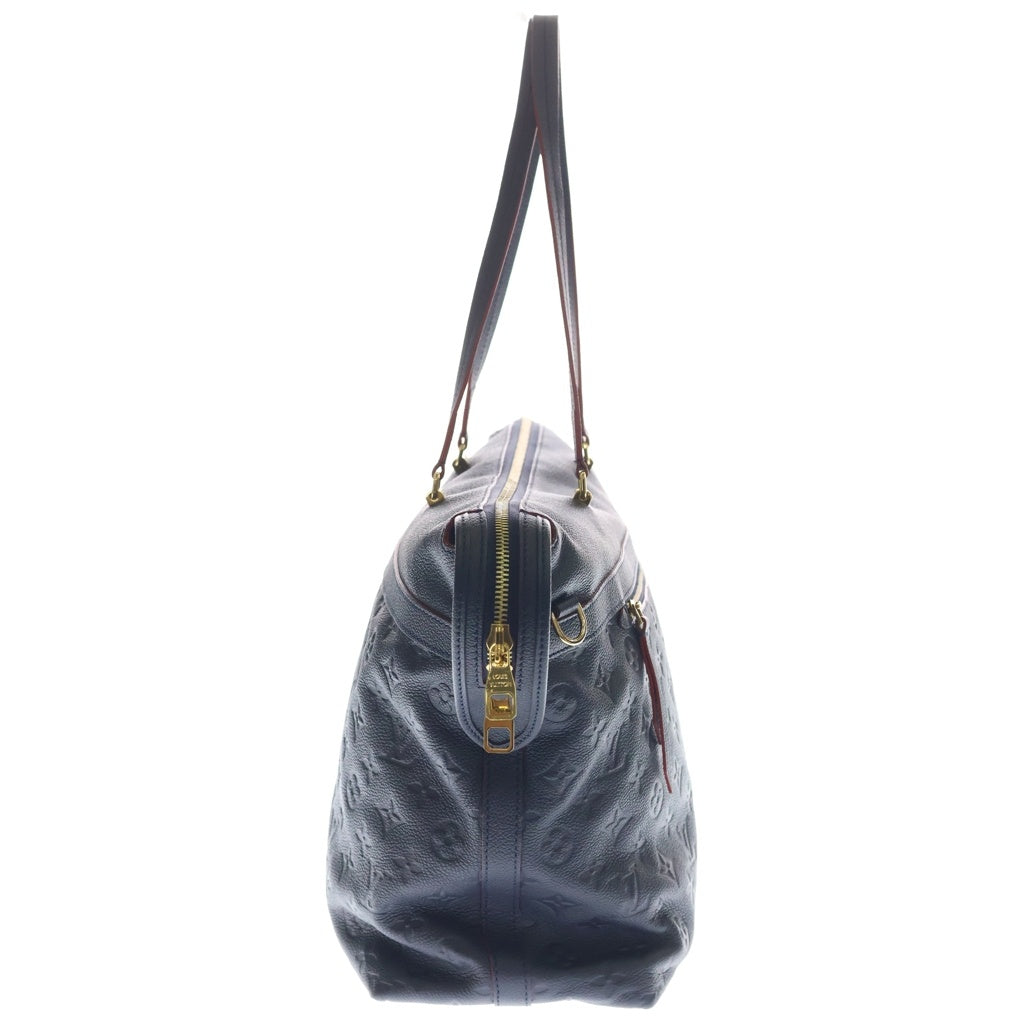 LOUIS VUITTON(ルイヴィトン) エボシ トートバック 2wayバック モノグラム アンプラント レザー ネイビー/マリーヌルージュ M51752 レディース