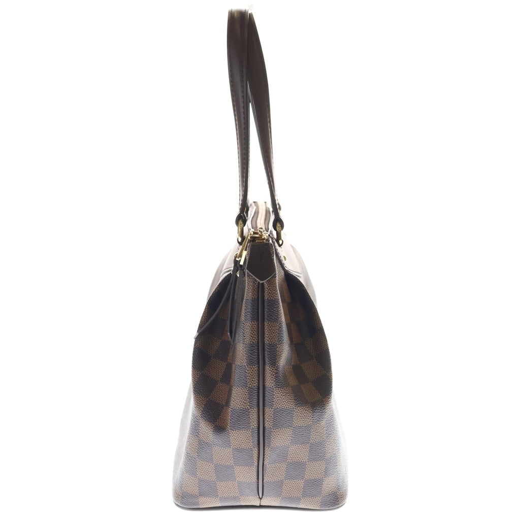 LOUIS VUITTON(ルイヴィトン) ダミエ ウェストミンスターGM PVC レザー ハンドバッグ トートバッグ ブラウン N41103 レディース