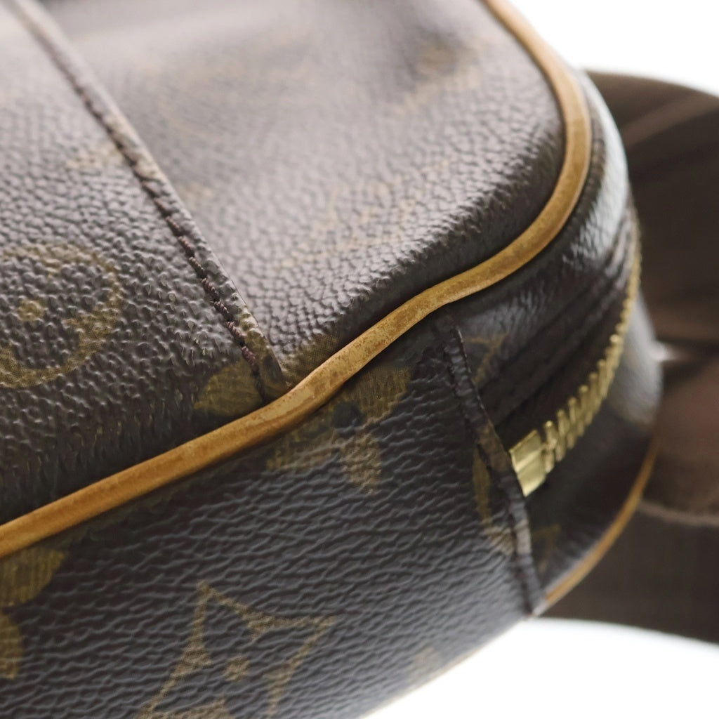 LOUIS VUITTON(ルイヴィトン) モノグラム ガンジュ PVC レザー ボディ ショルダーバッグ ブラウン M51870
