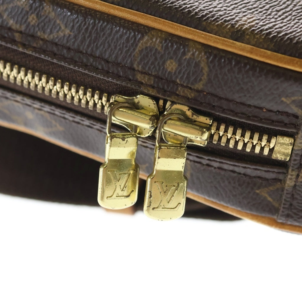 LOUIS VUITTON(ルイヴィトン) モノグラム ガンジュ PVC レザー ボディ ショルダーバッグ ブラウン M51870