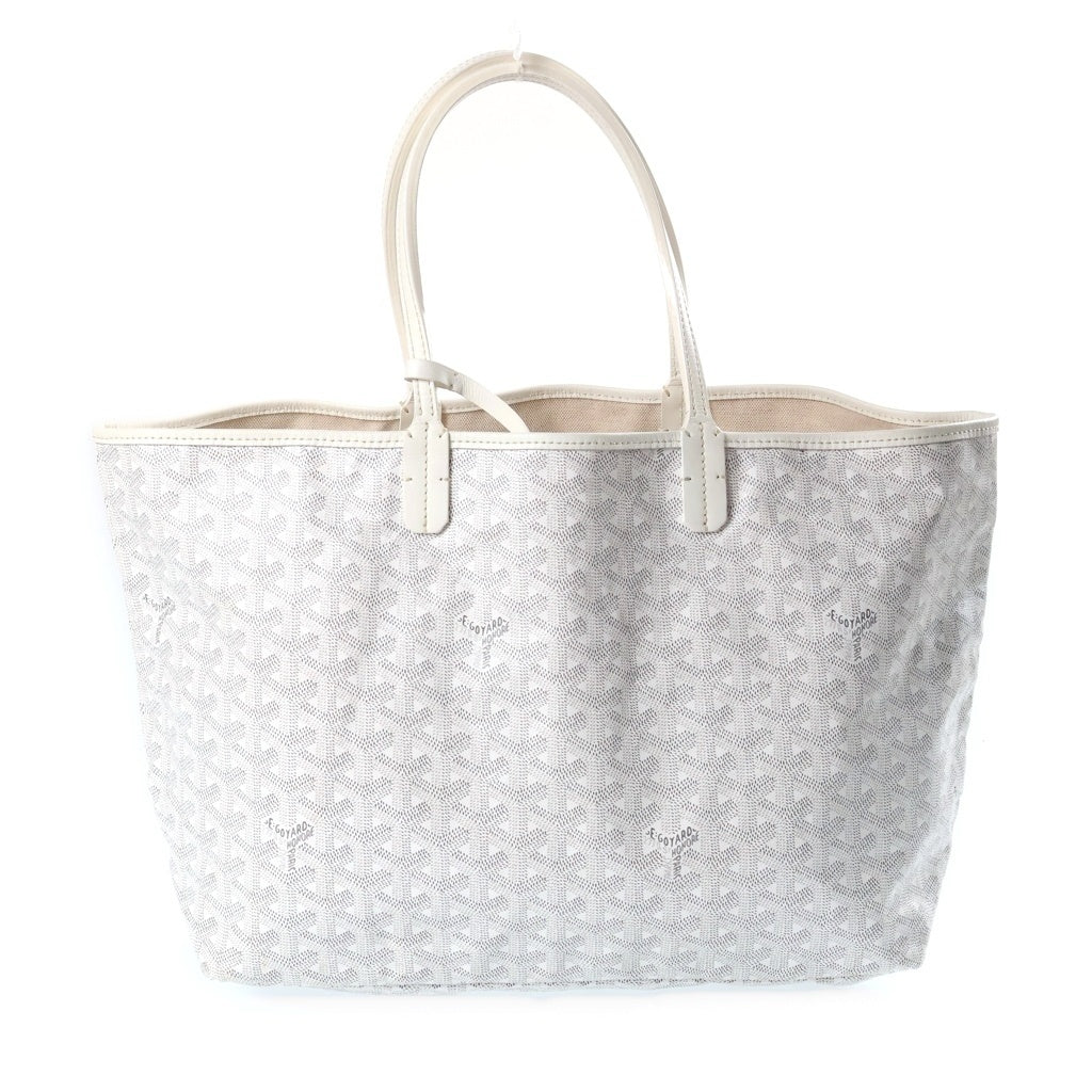 GOYARD(ゴヤール) サンルイPM ハンドバッグ トートバッグ ホワイト レザー レディース