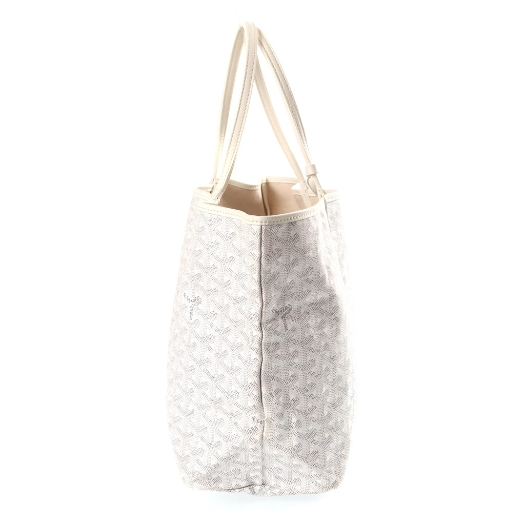 GOYARD(ゴヤール) サンルイPM ハンドバッグ トートバッグ ホワイト レザー レディース