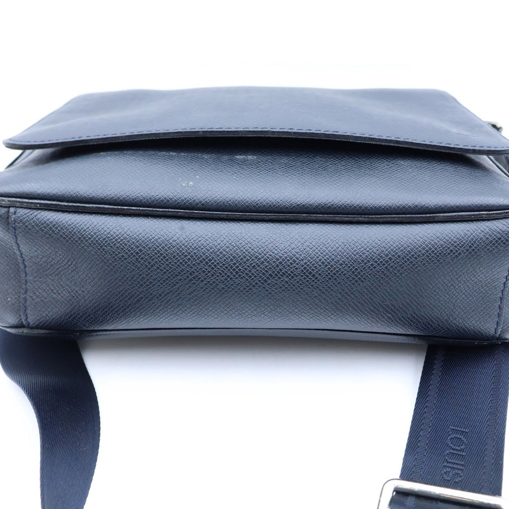 LOUIS VUITTON(ルイヴィトン) タイガ ロマンPM アルドワーズ ショルダーバッグ ネイビー レザー M32699