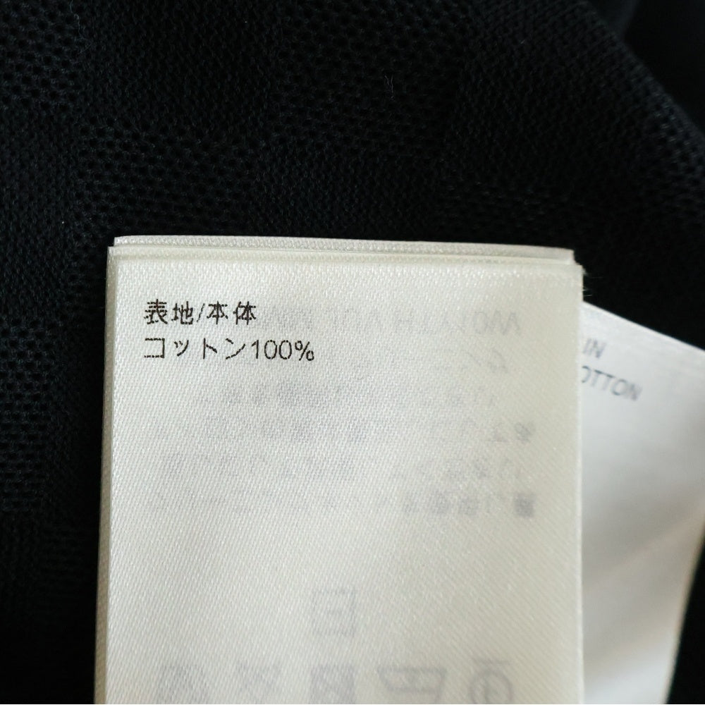 LOUIS VUITTON(ルイヴィトン) 25AW エンベリッシュド ダミエ 刺繍ロゴ 半袖Tシャツ カットソー ブラック RM252MM JUV HTY10W