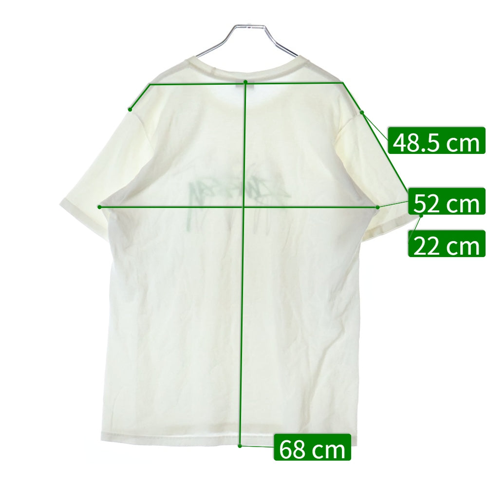 STUSSY(ステューシー) 3PEOPLE フロントプリント 半袖Tシャツ カットソー ホワイト