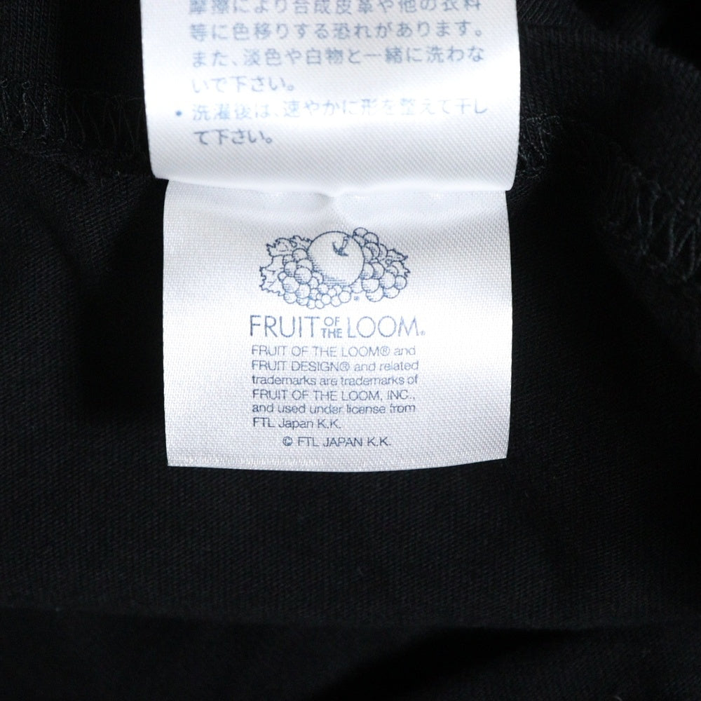 SyuMan(シューマン) 23AW FLOWER TAG 3PACK 3パックセット フロントロゴパッチ 半袖Tシャツ 長袖Tシャツ タンクトップ カットソー ブラック S&F-23aw-001