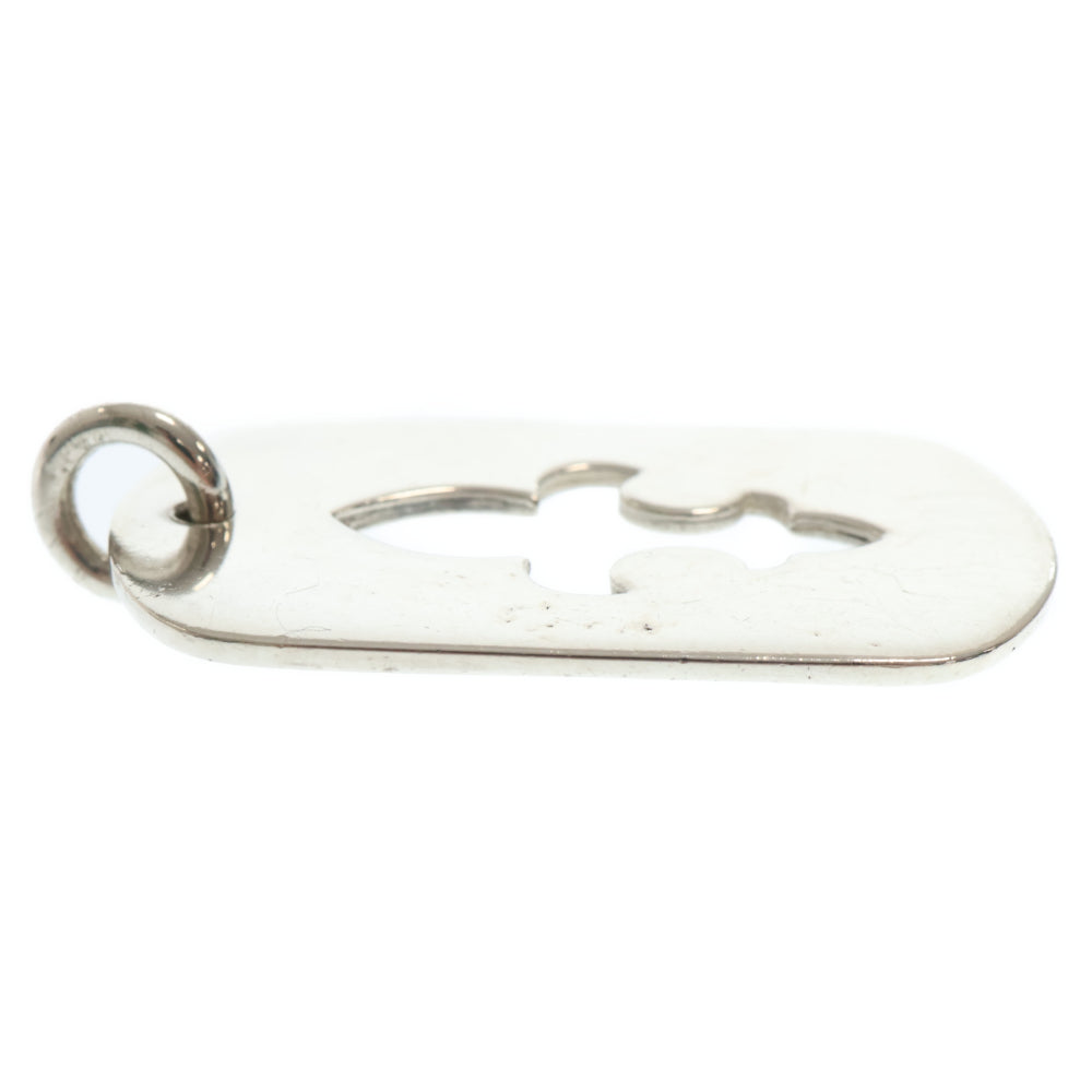 CHROME HEARTS(クロムハーツ) D TAG LRG CO CRS カットアウトクロスドッグタグ ラージ ペンダントトップ シルバー BCA239