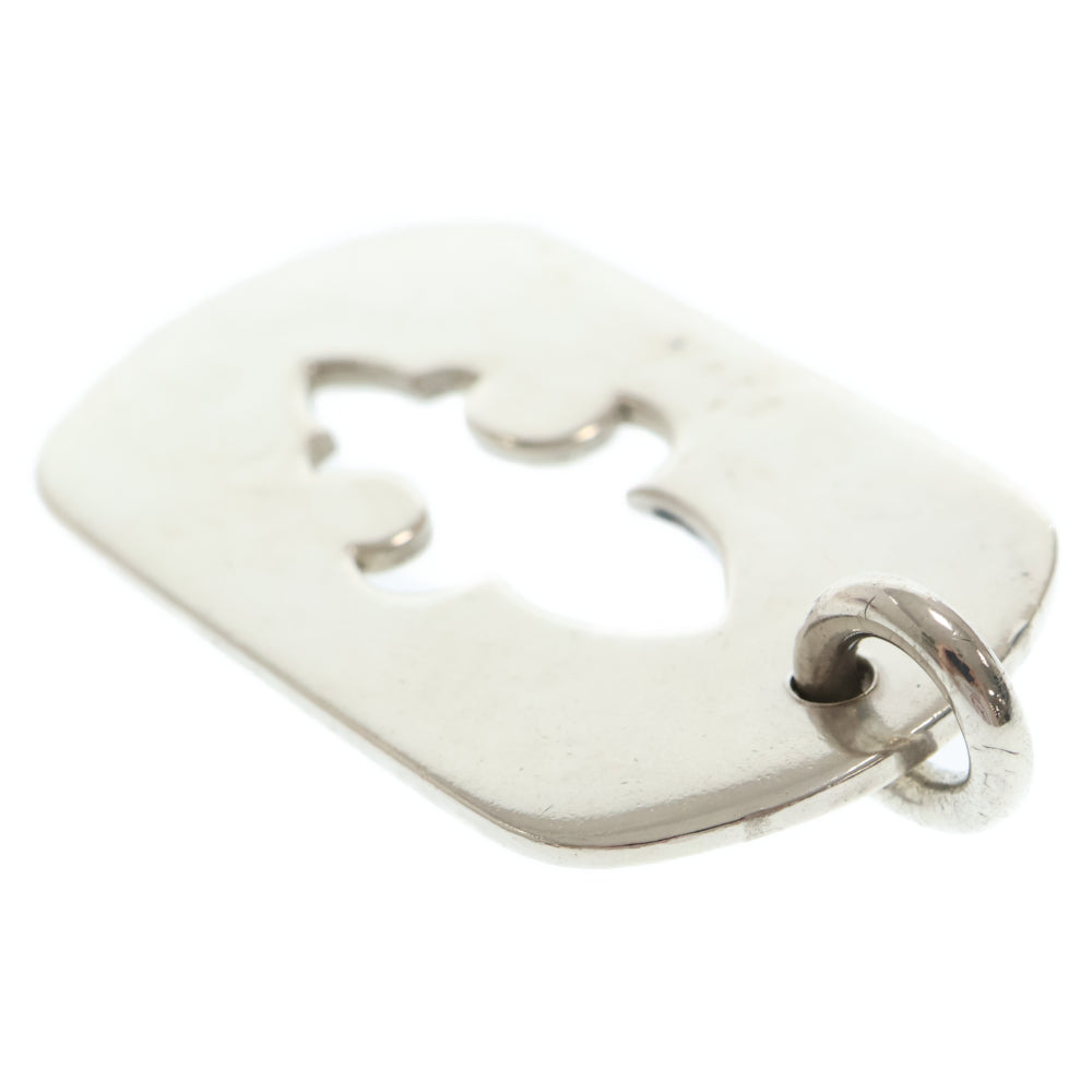CHROME HEARTS(クロムハーツ) D TAG LRG CO CRS カットアウトクロスドッグタグ ラージ ペンダントトップ シルバー BCA239