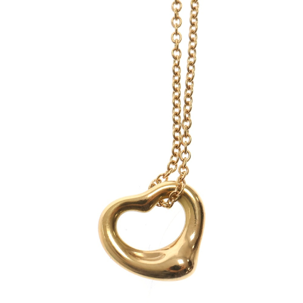 TIFFANY&Co(ティファニー) オープンハート エルサペレッティ ネックレス K18PG ピンクゴールド アクセサリー ジュエリー