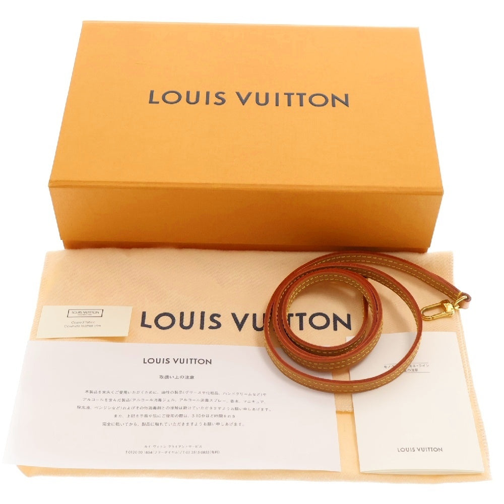 LOUIS VUITTON(ルイヴィトン) モノグラム プティット サックプラ 2wayハンドバッグ ショルダーバッグ ブラウン レザー RFID M81295