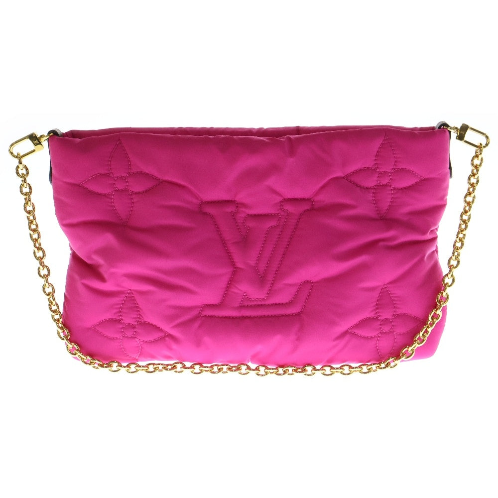 LOUIS VUITTON(ルイヴィトン) LVピロー マキシミュルティ ポシェットアクセソワール ナイロン ショルダーバッグ ピンク M58980 ストラップ欠品
