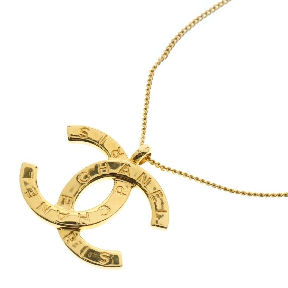 CHANEL(シャネル) ココマーク ネックレス ゴールド GP B20A ペンダント アクセサリー