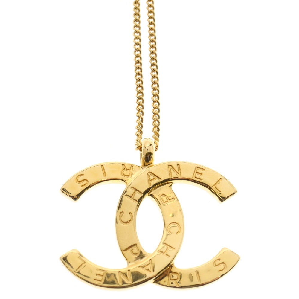 CHANEL(シャネル) ココマーク ネックレス ゴールド GP B20A ペンダント アクセサリー
