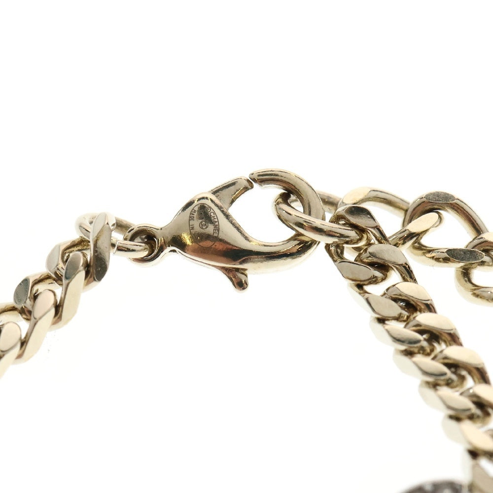 CHANEL(シャネル) ココマーク ブレスレット ラインストーン GP ゴールド B21A アクセサリー