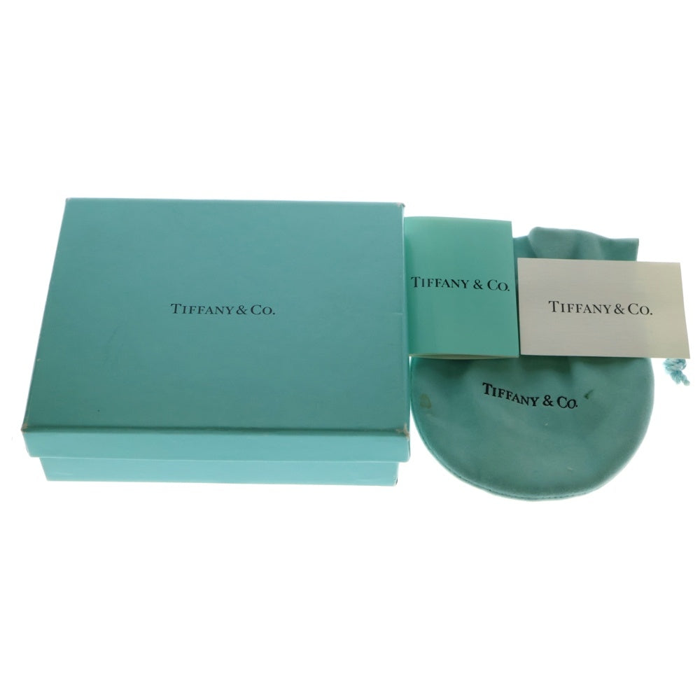 TIFFANY&Co(ティファニー) フック&アイ バングル ブレスレット SV925/750 シルバー/イエローゴールド