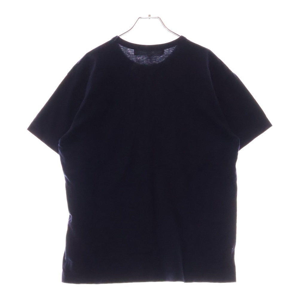 COMME des GARCONS(コムデギャルソン) ギャルソン PLAY 半袖 Tシャツ ワッペン ネイビー コットン #L AD2016