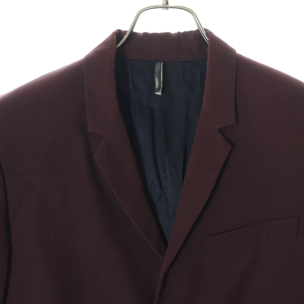 DIOR(ディオール) HOMME 3ボタン テーラードジャケット ボルドー モヘヤ混ウール アパレル