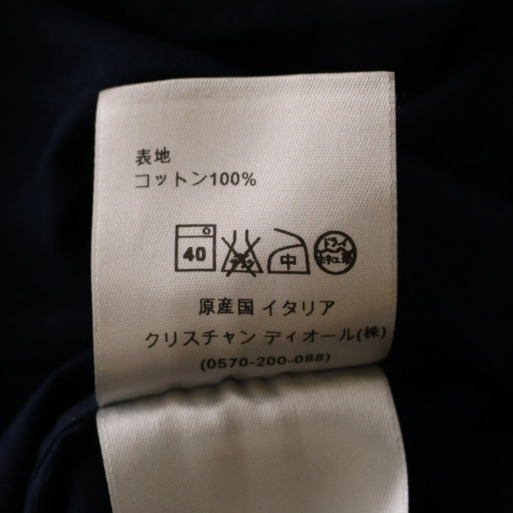 DIOR(ディオール) 16SS 総柄レタリング長袖シャツ 433C529A3328 ネイビー