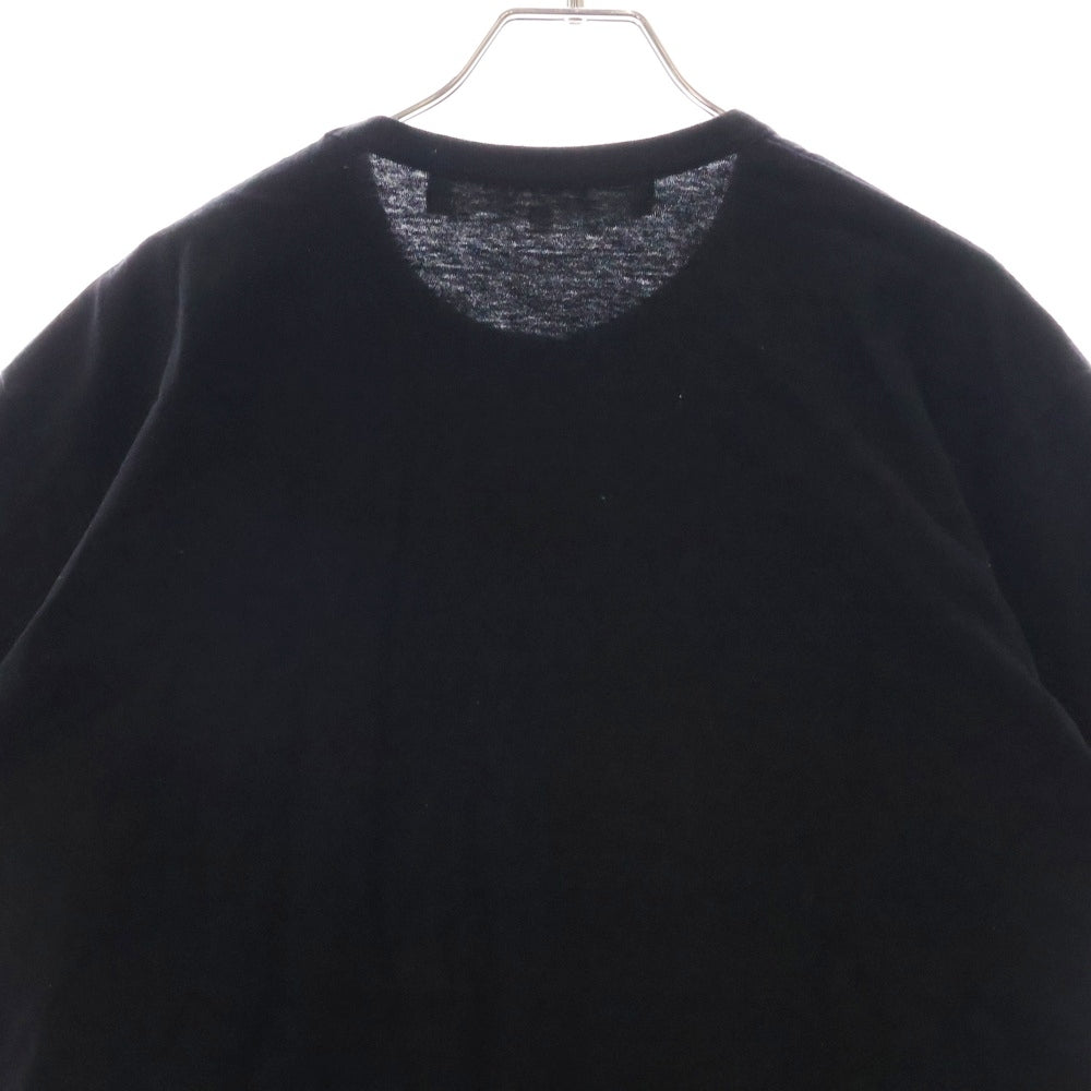 COMME des GARCONS(コムデギャルソン) 逆さラインハート Playロゴ半袖Tシャツ AZ-T114 ブラック