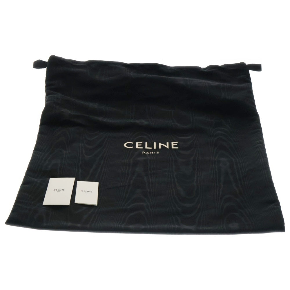 CELINE(セリーヌ) Horizontal Cabas in Textile with Triomphe Embroidery Khaki ホリゾンタルカバ トリオンフ刺繍 ハンドバッグ カーキ