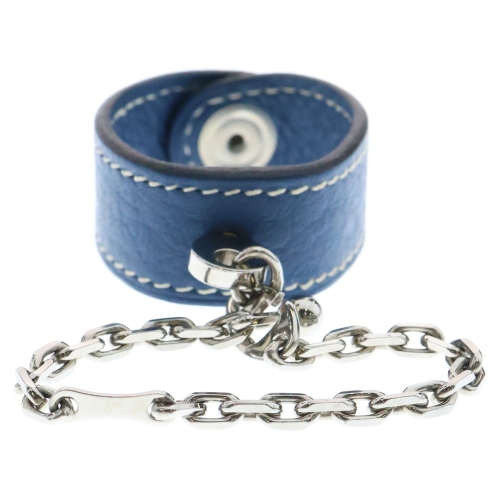 HERMES(エルメス) グローブホルダー ブルージーン エプソン SV金具 □G刻印
