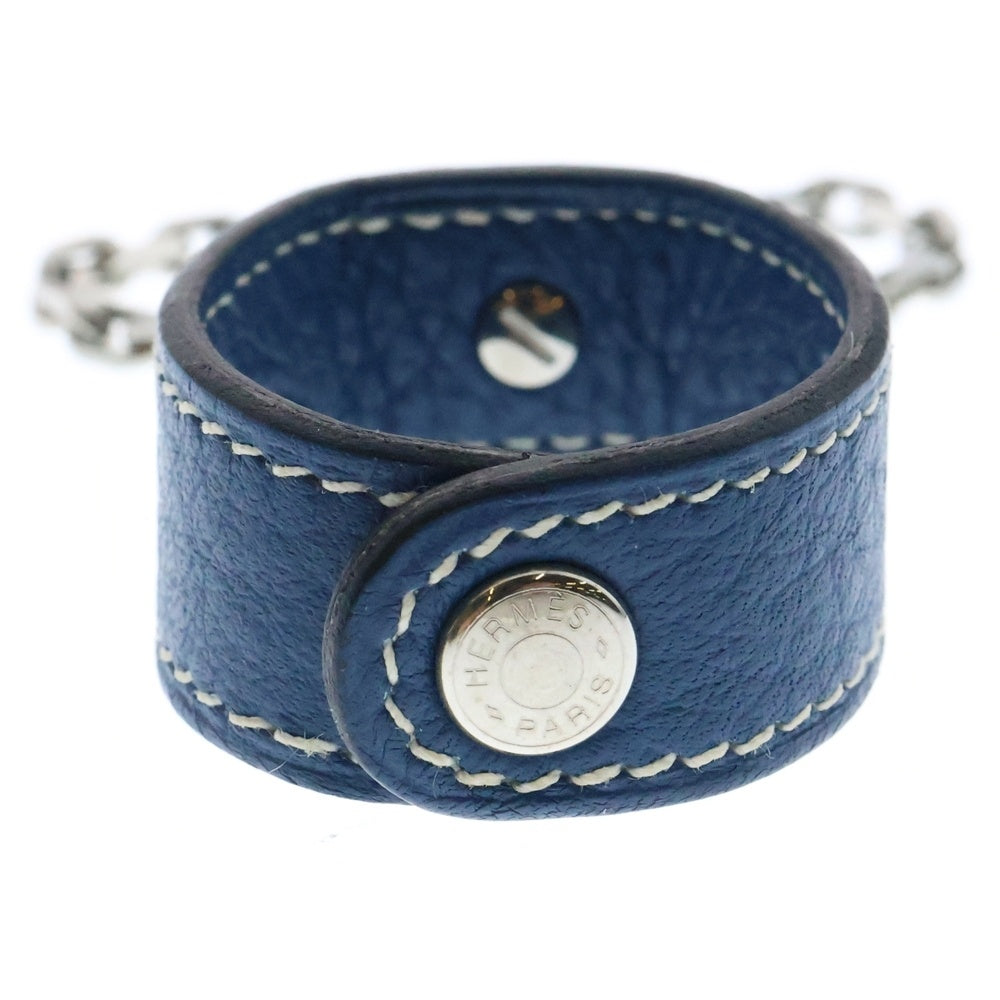 HERMES(エルメス) グローブホルダー ブルージーン エプソン SV金具 □G刻印