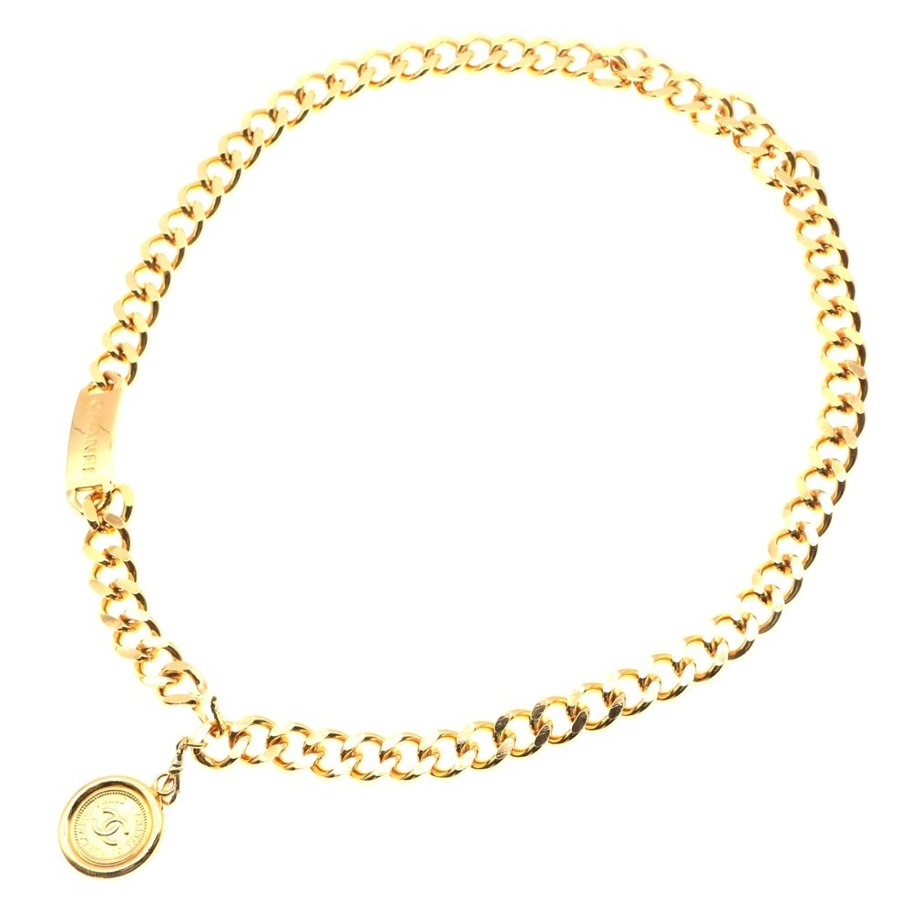 CHANEL(シャネル) ココマーク チェーンベルト ゴールド コイン GP