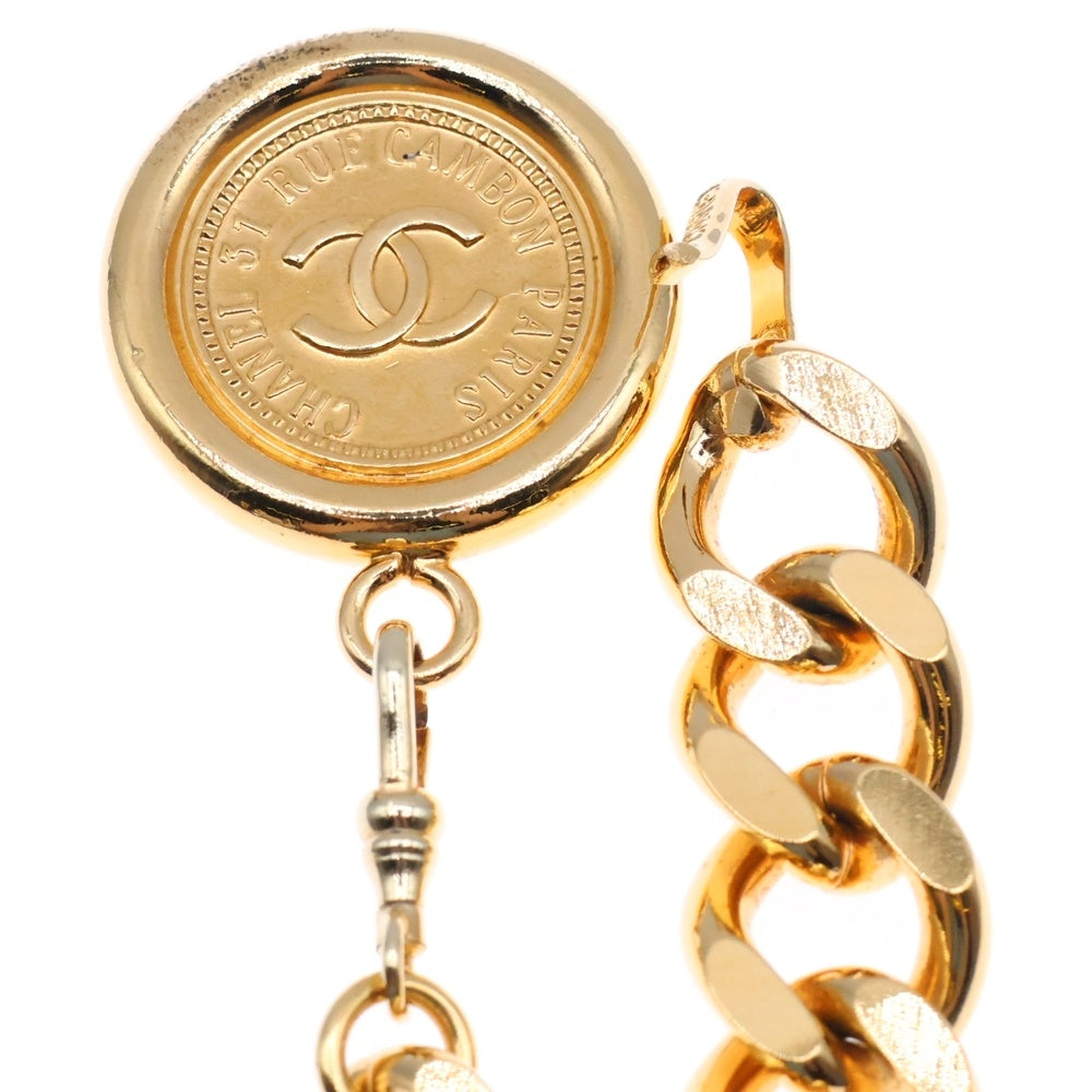 CHANEL(シャネル) ココマーク チェーンベルト ゴールド コイン GP