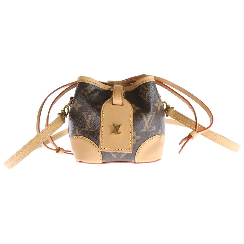 LOUIS VUITTON(ルイヴィトン) モノグラム ノエ パース レザーミニショルダーバッグ ブラウン レディース M57099