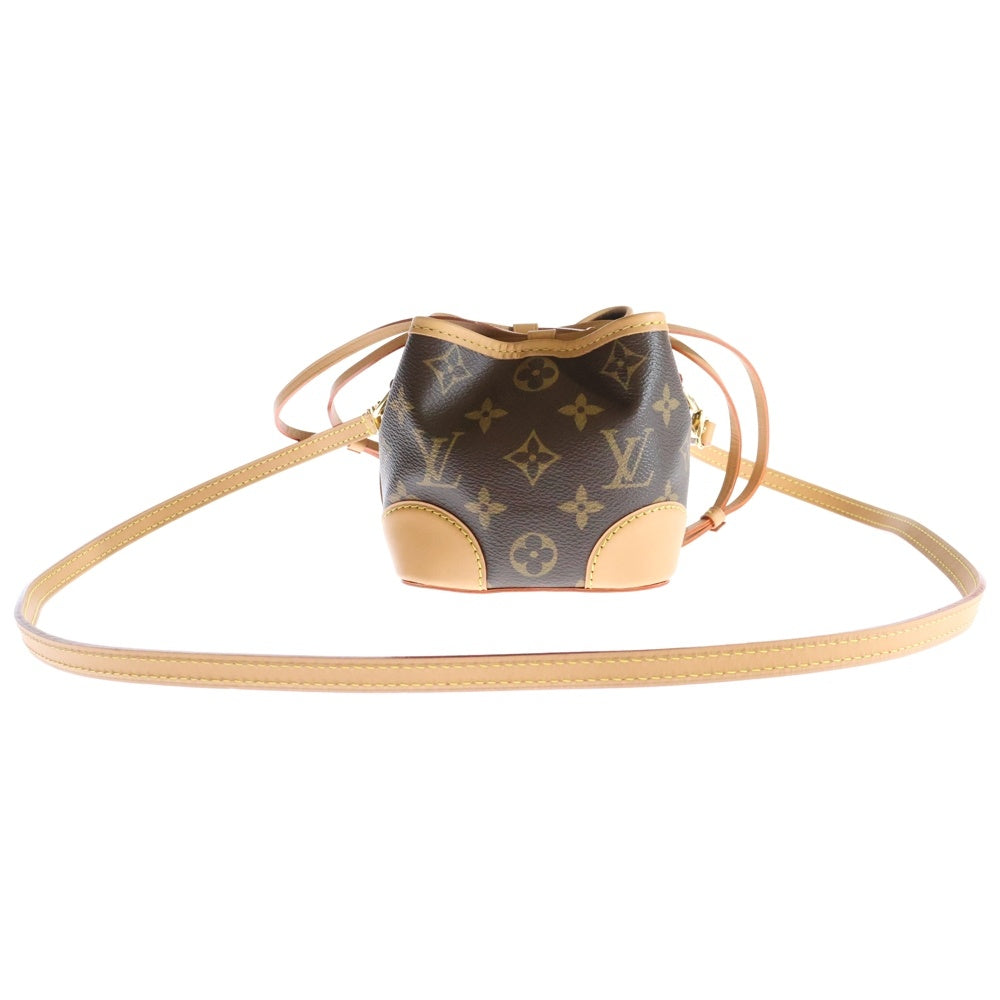 LOUIS VUITTON(ルイヴィトン) モノグラム ノエ パース レザーミニショルダーバッグ ブラウン レディース M57099