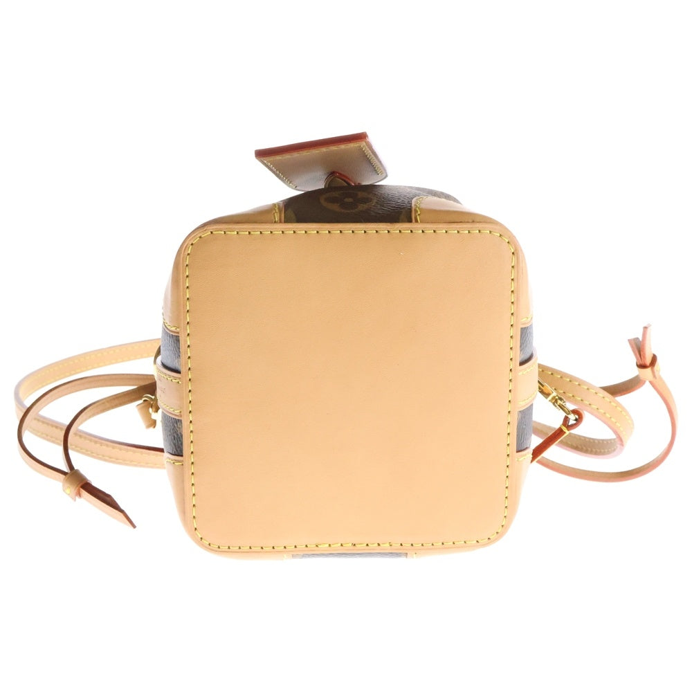 LOUIS VUITTON(ルイヴィトン) モノグラム ノエ パース レザーミニショルダーバッグ ブラウン レディース M57099