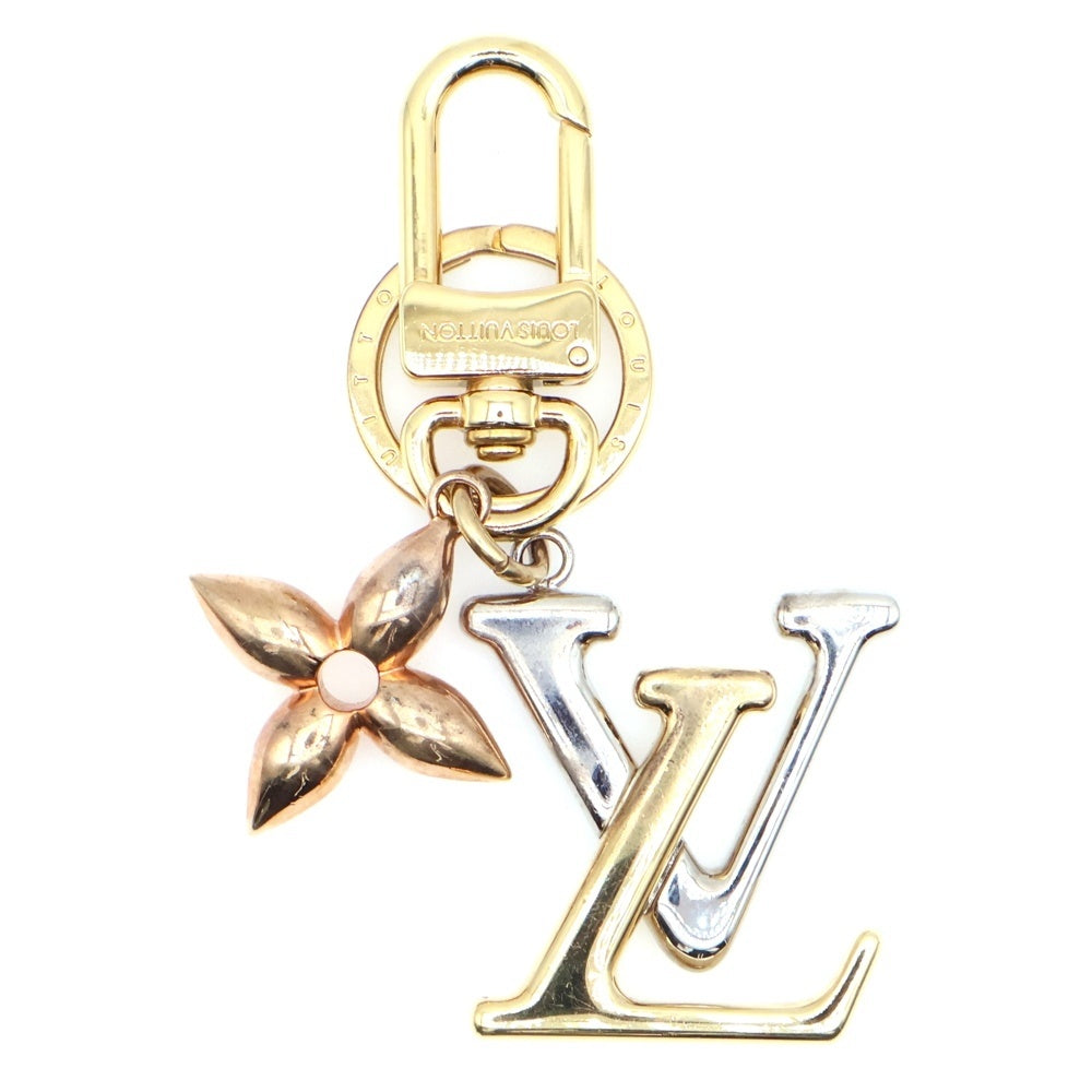 LOUIS VUITTON(ルイヴィトン) ポルトクレ キーホルダー・LVニューウェーブ ゴールド GP M68449 キーチャーム バッグチャーム アクセサリー