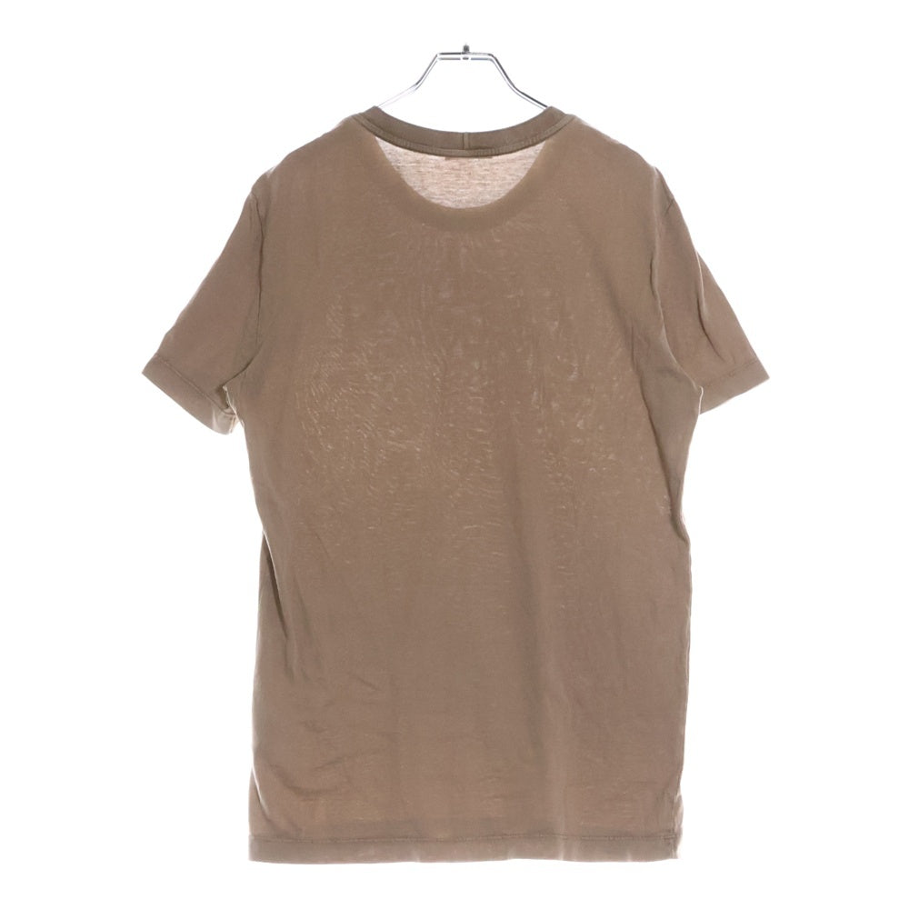 BOTTEGA VENETA(ボッテガヴェネタ) ショルダーデザイン クルーネック 半袖Tシャツ カットソー ベージュ 541608 VEX50