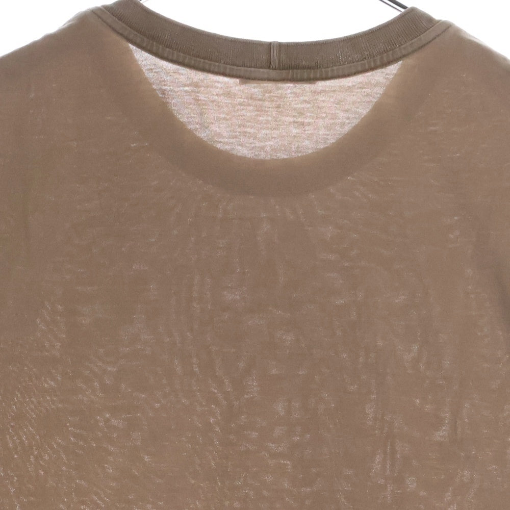 BOTTEGA VENETA(ボッテガヴェネタ) ショルダーデザイン クルーネック 半袖Tシャツ カットソー ベージュ 541608 VEX50