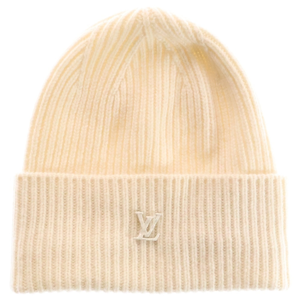 LOUIS VUITTON(ルイヴィトン) ビーニー・LV アヘッド ニット帽 ビーニー アイボリー M77948
