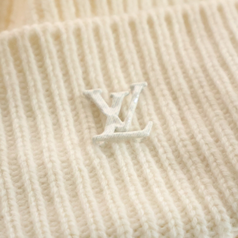 LOUIS VUITTON(ルイヴィトン) ビーニー・LV アヘッド ニット帽 ビーニー アイボリー M77948