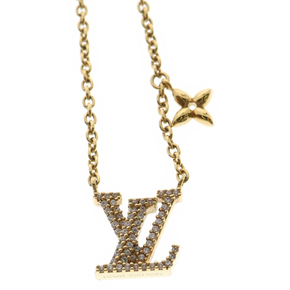 LOUIS VUITTON(ルイヴィトン) LV アイコニック ネックレス ペンダント ゴールド M00596