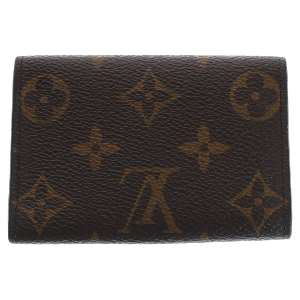 LOUIS VUITTON(ルイヴィトン) モノグラム ミュルティクレ6 6連キーケース キーリング バッグチャーム ゴールド金具 ブラウン レザー M62630