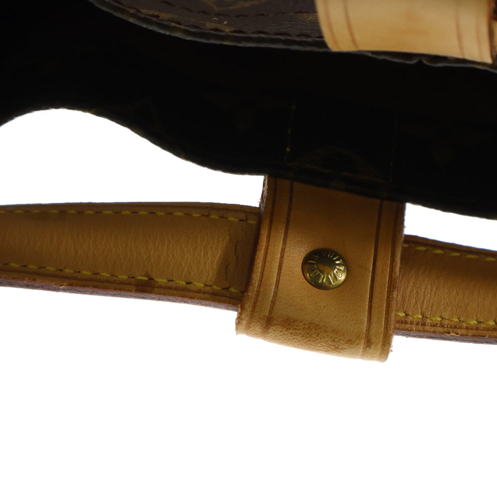 LOUIS VUITTON(ルイヴィトン) モノグラム ランドネGM ショルダーバッグ リュックサック バックパック ゴールド金具 ブラウン PVC×レザー M42244