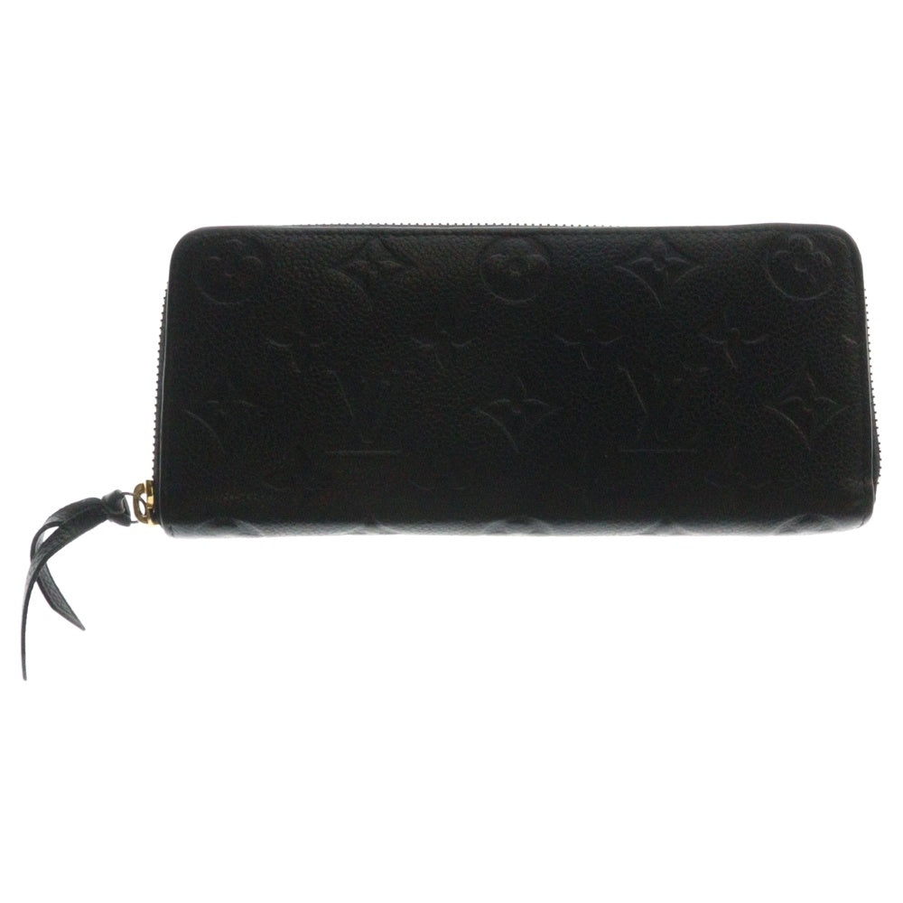 LOUIS VUITTON(ルイヴィトン) モノグラム・アンプラント ポルトフォイユ・クレマンス 長財布 ノワール M60171
