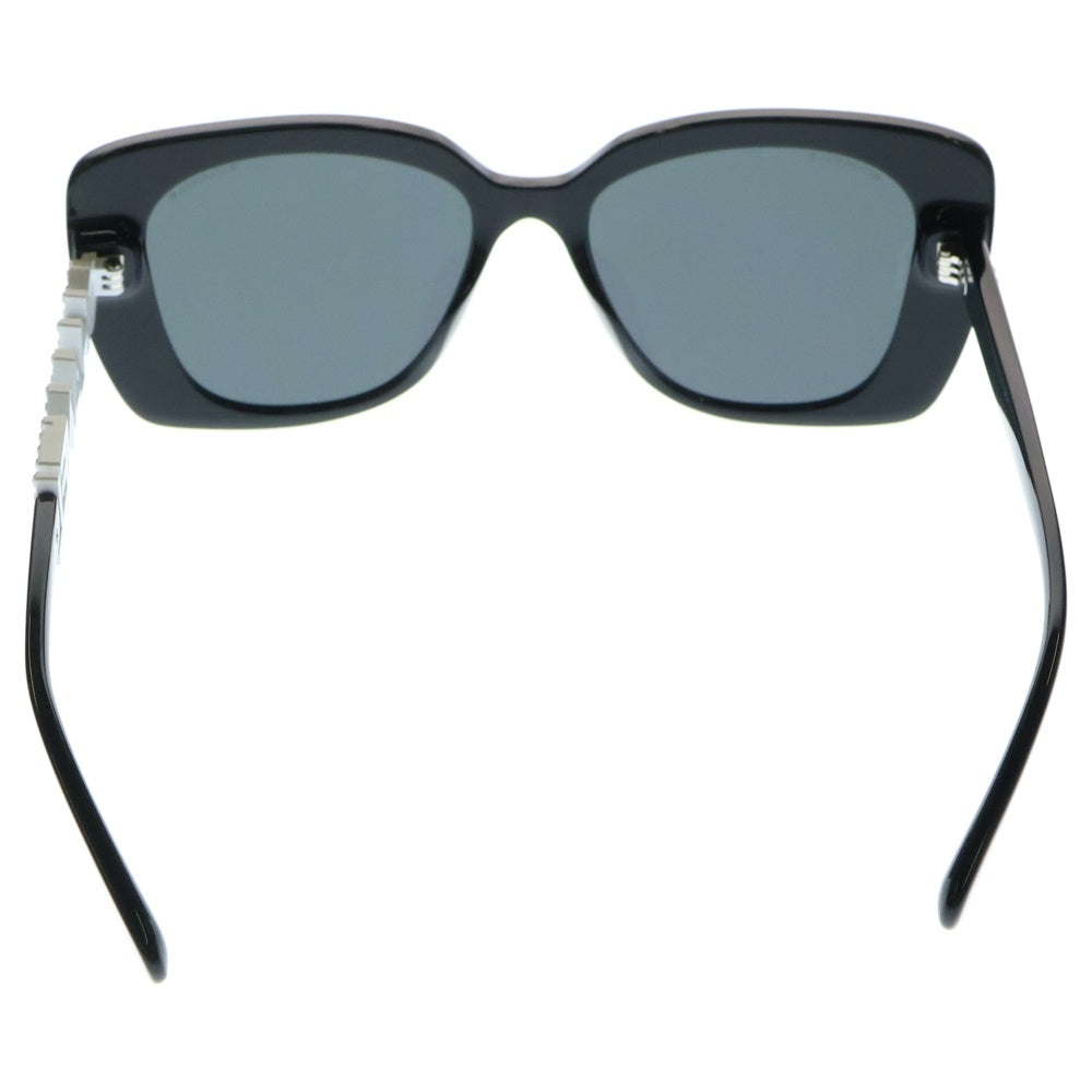 CHANEL(シャネル) スクエア シェイプ ポラライズド サングラス ラインストーン ブラックフレーム ブラックレンズ 53□17 5422-B-A