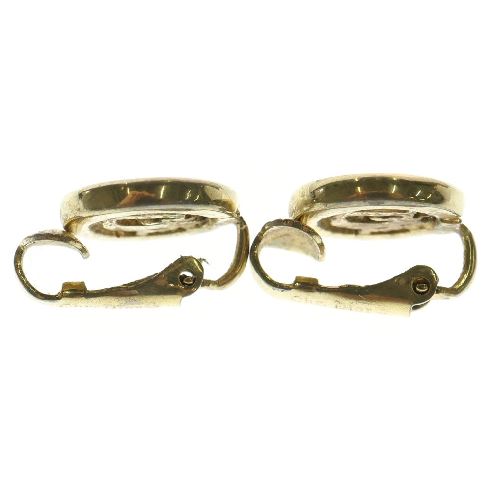 Christian Dior(クリスチャンディオール) ロゴ イヤリング イヤーアクセサリー ゴールド GP