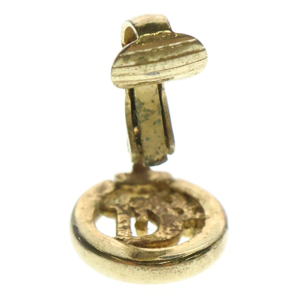 Christian Dior(クリスチャンディオール) ロゴ イヤリング イヤーアクセサリー ゴールド GP