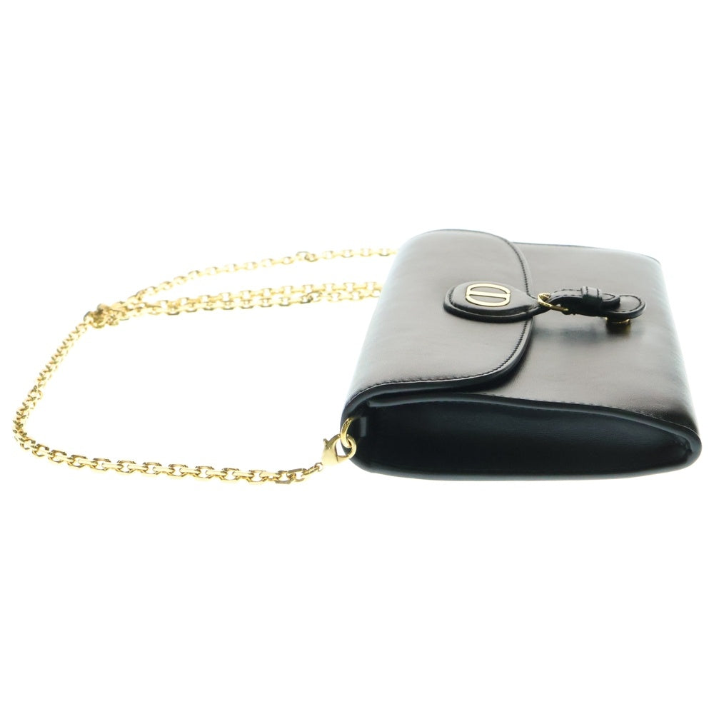 DIOR(ディオール) Bobby East West ボビー イーストウエスト レザーチェーンウォレット バッグ ゴールド金具