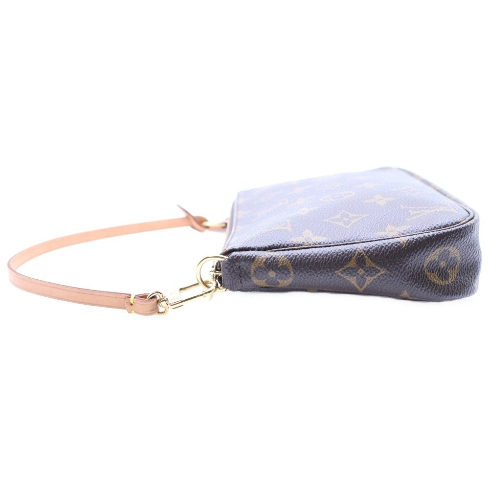 LOUIS VUITTON(ルイヴィトン) モノグラム ポシェット・アクセソワール ワンショルダーバッグ ブラウン レザー M51980