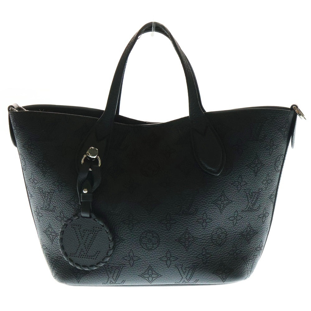 LOUIS VUITTON(ルイヴィトン) マヒナ ブロッサムPM ノワール ブラック レザー ハンドバッグ トートバッグ RFID M21848