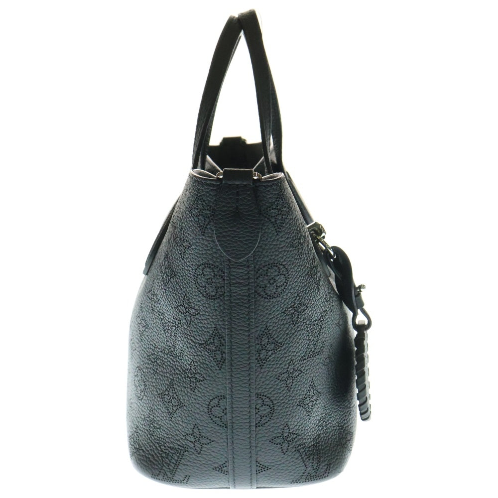 LOUIS VUITTON(ルイヴィトン) マヒナ ブロッサムPM ノワール ブラック レザー ハンドバッグ トートバッグ RFID M21848