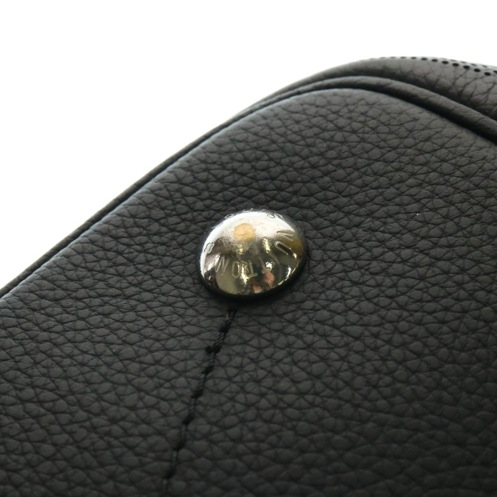 LOUIS VUITTON(ルイヴィトン) マヒナ ブロッサムPM ノワール ブラック レザー ハンドバッグ トートバッグ RFID M21848