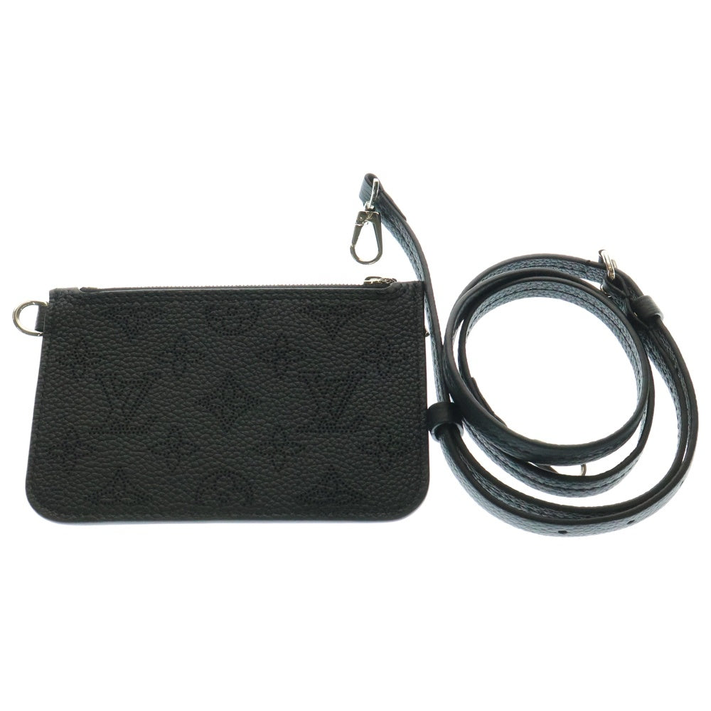 LOUIS VUITTON(ルイヴィトン) マヒナ ブロッサムPM ノワール ブラック レザー ハンドバッグ トートバッグ RFID M21848