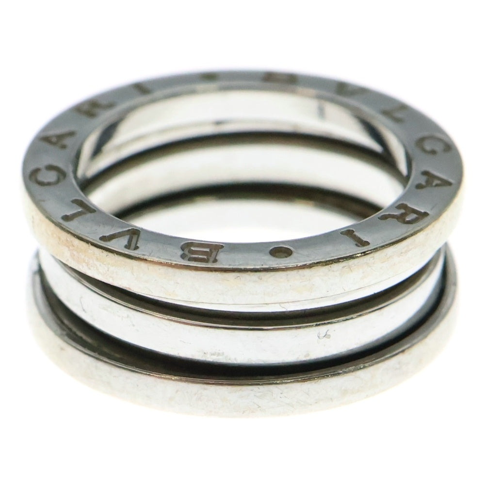 BVLGARI(ブルガリ) B-Zero1 ビーゼロワン 2バンド リング 指輪 K18WG ホワイトゴールド 7.5号